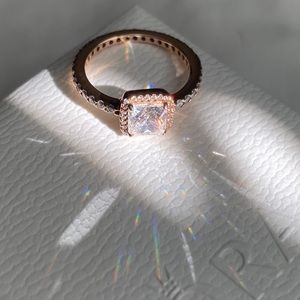 Pandora Rose Gold Ring Size 5
